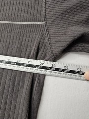Vintage The North Face A5 Series Grey Ribbed Climbing Shirt Mens XL Heavyweight