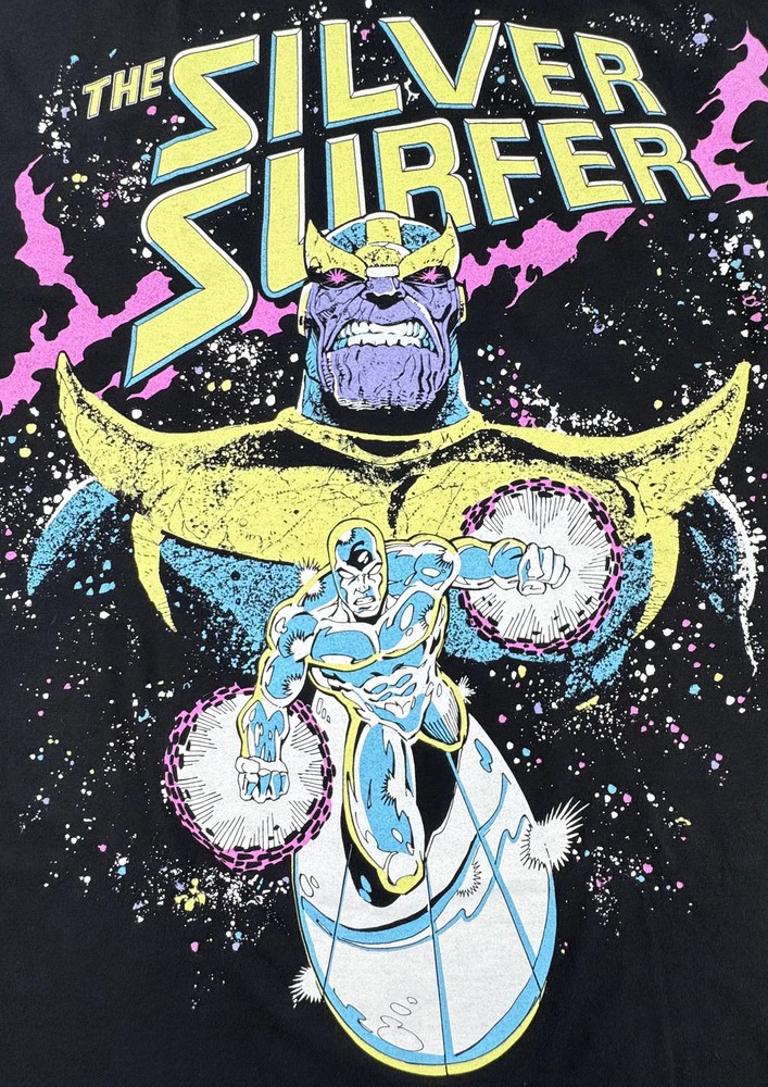 Marvel – Silver Surfer and Thanos – T-Shirt – XL