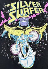 Marvel – Silver Surfer and Thanos – T-Shirt – XL