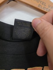 Vintage Just Brass 3D Emblem Shirt Desert Storm 1991 USA Made 50/50 Size Large
