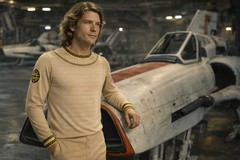 BSG Colonial Warrior Long Sleeve Uniform T-Shirt Galactica | 190GSM Cotton