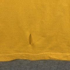 Mecca USA Shirt Mens XL Yellow Graphic Patch Raglan Streetwear 100% Cotton
