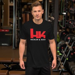 Heckler & Koch handgun rifles logo t-shirt Men & Women Tee S-5XL