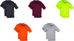 Gildan Men’s DryBlend Workwear T-Shirts with Pocket (2 Pack)