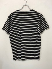 PHIGVEL MAKERS Co. Military Striped T-Shirt Size L Black/White