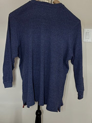 Boulder Creek by KingSize Men’s Big & Tall Navy Thermal Pocket Longer-Length 4XL