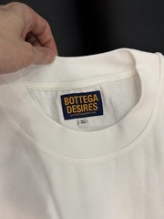 BRAND NEW – Bottega Desires Tee T-Shirt F**k Joke (XL) White Black