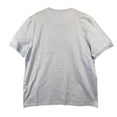 Ted Baker London Mens Light Blue Slub 100% Cotton Pocket T-Shirt Size 5 XL