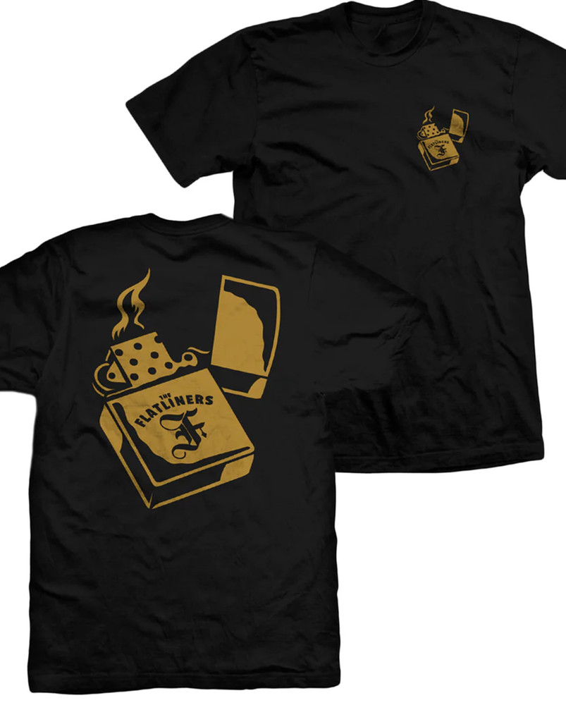 The Flatliners band 2 sides black T-shirt short sleeve All sizes Unisex 1F1770