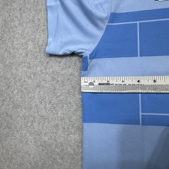Lacoste Sport x Novak Djokovic Shirt Mens Small Blue Tennis Ultra Dry UPF 50 Tee