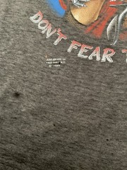 ‘Don’t Fear The Reaper’ Just Brass 3D Emblem 1989 Vintage Shirt Size XL