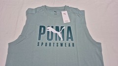 Puma Mens Gradiant Sports Short Sleeve Sports Training Gym Level Up Tank