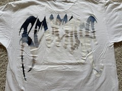 REVENGE – White Heavens Tee Men’s Large Short Sleeve Crewneck Shirt 2020 RARE