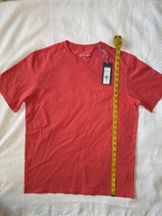 Vineyard Vines Men’s Jetty Red T-Shirt w/Pocket Sz Med New w/tag Free Shipping!