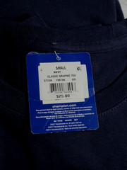 $25 NWT Champion Men’s Navy Blue Size Small Classic Jersey T-Shirt