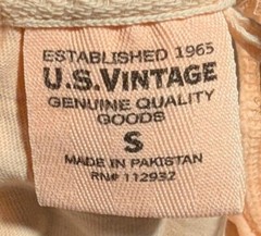 U.S. Vintage Men’s 100% Cotton Apricot Fort Lauderdale T-Shirt Size Small – NWT