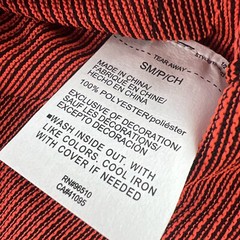 Small Under Amour 1366503 002 Men’s IntelliKnit 1/4 Zip Shirt black orange $85