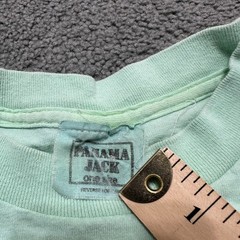 VTG 90s PANAMA JACK Double Sided Single Stitch T-SHIRT Cotton One Size Beach
