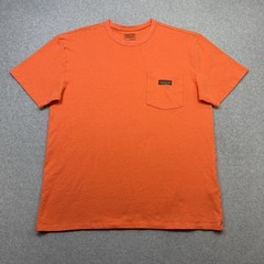 Patagonia Work Pocket T Shirt Mens Large Orange Hemp Organic Cotton Outdoor