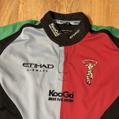 Harlequins 2007-2008 Home Rugby Shirt Jersey Kooga Size Large