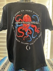 A Perfect Circle Eat The Elephant Large L Official 2018 Tour Shirt Tool New