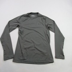 Cabelas Shirt Mens Small Long Sleeve Gray Lightweight Casual Outdoors Workout
