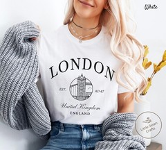 London Shirt Travel Gift for England Trip Lovers Souvenir Tee