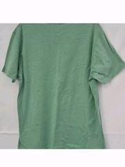 Smiley Face T Shirt Emoji Shamrock Eyes Green XL Unisex Tee NWOT