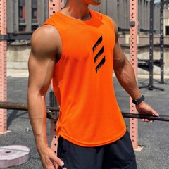 Men Quick Dry Bodybuilding Tank Top Gym Fitness T Shirt Stringer Singlet Vest US