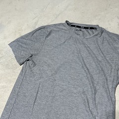 FLX Men’s SZ Medium Stretch Crewneck Urban Commuter Shirt Grey Soft Wicking