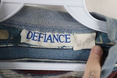 Vtg 90s Streetwear Mens Large Distressed Striped Color Block T-Shirt Cotton USA