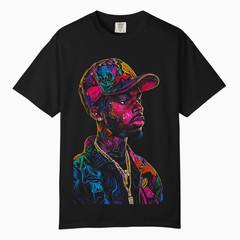 Pop Art Hip Hop Graphic T-Shirt, Comfort Colors T Shirt, Unisex Streetwear Tee