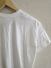 New NWOT Vintage 50s Penny’s White Blank Soft T-shirt Size 46 100% Combed Cotton