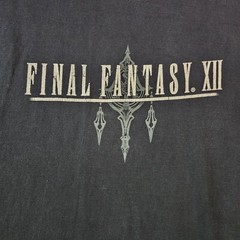 2006 Final Fantasy XII PlayStation 2 Square Enix Promo Shirt Black Men’s Large