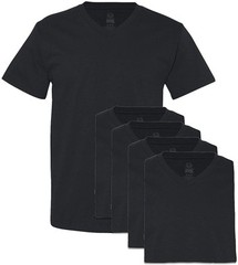 Fruit of the Loom Men’s V-Neck Tee (Pack of 5) MANY COLORS AVAILABLE