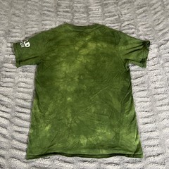 The Mountain Alligator Graphic T-Shirt Green Tie Dye Field Museum Mens Small