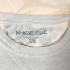 Vintage 90s Y2K Jimmy Buffett Margaritaville Orlando Florida T Shirt White Large