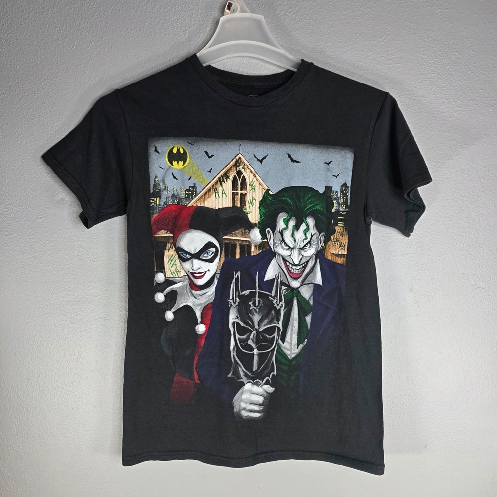 Batman Tee Shirt – Men’s Small – Black – Halloween Print – Cotton – Short Sleeve