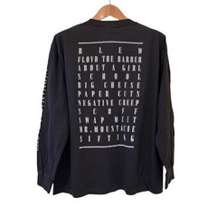 Nirvana BLEACH VTG Kurt Cobain Sub Pop Long Sleeve Grunge Band XL Shirt REPRINT