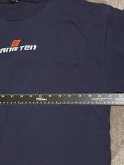 Vintage Hang Ten Men’s Blue T-Shirt 2 Side Graphic Hit On Back 90s EUC Rare Sz L