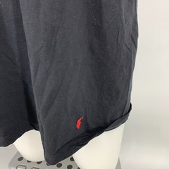Polo Ralph Lauren Men T-shirt 1XL Crew Neck Black Short Sleeve Pullover 12-23