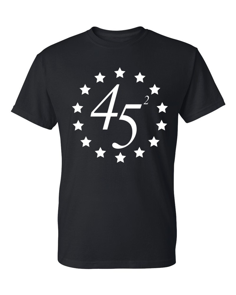 45 Squared Trump 2020 Second Trump 2020 Shirt Republican Political Men’s T-Shirt