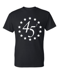 45 Squared Trump 2020 Second Trump 2020 Shirt Republican Political Men’s T-Shirt