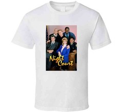 Night Court Tee Retro 1980s Television Sitcom T Shirt