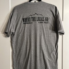 NextLevel Ollie’s Pub & Grub Breckenridge Gray Medium Tshirt