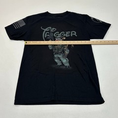Relentless Men’s Trigger Graphic T-Shirt Black Size M