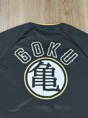 BoxLunch Exclusive Dragon Ball Z FLY NIMBUS Goku Soccer Jersey Size Medium
