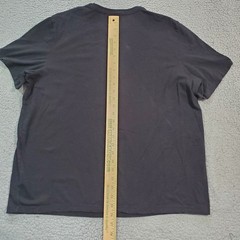 Icebreaker Central Shirt Mens Extra Large Black White Logo Short Sleeve Merino