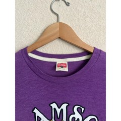 HOMAGE Sacramento Kings Slamson The Lion T-Shirt M Royal Purple Tri-Blend