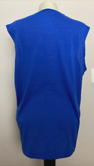 ATHLETIC WORKS DRIWORKS BLUE FIRE TRI BLEND MUSCLE Tank Sz M*